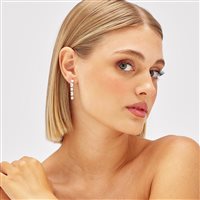 Orecchini Brosway Donna FANCY - INFINITE WHITE in Argento FIW27 - FIW27